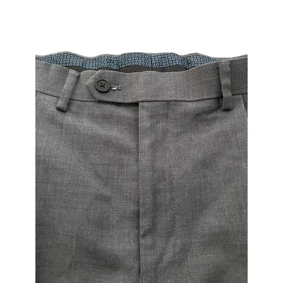 Lauren Ralph Lauren Gray High Performance Wool Pant Size Plus 32W - Picture 5 of 6
